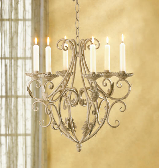 Iron Candle Chandeliers