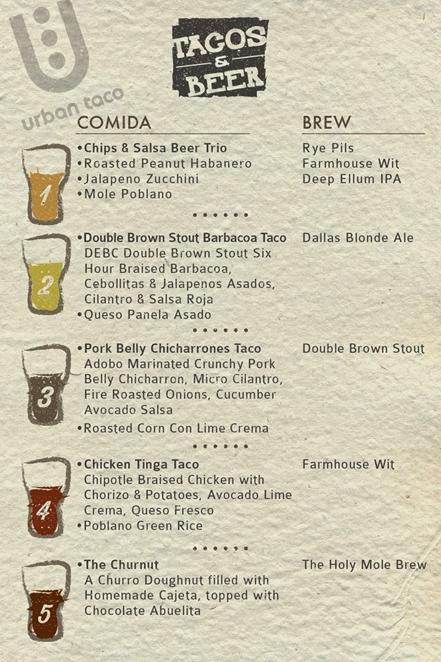 Tacos & Beer to feature brews from Deep Ellum Beer in Big D