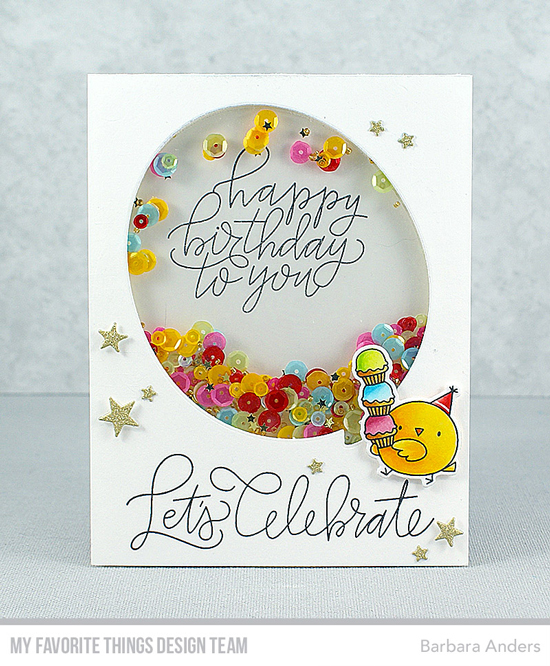 Handmade card by Barbara Anders featuring products from My Favorite Things #mftstamps