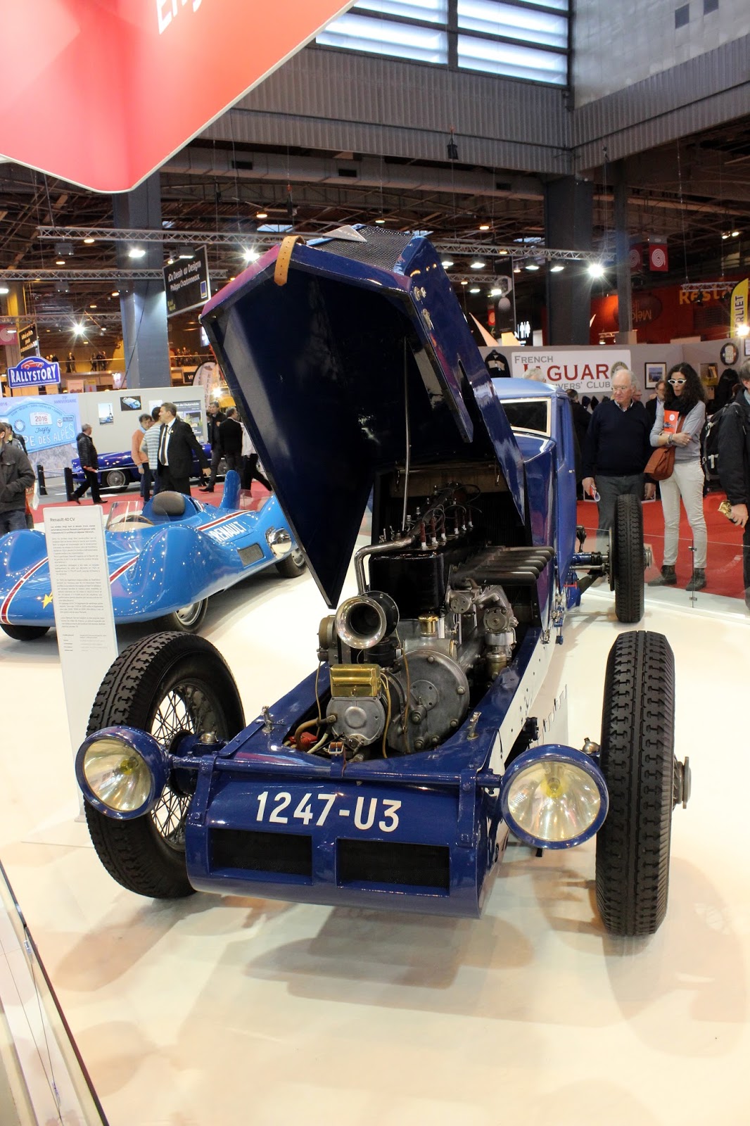 RENAULT 40 CV TYPE NM 1926 RECORD DU MONDE DE VITESSE 1/43