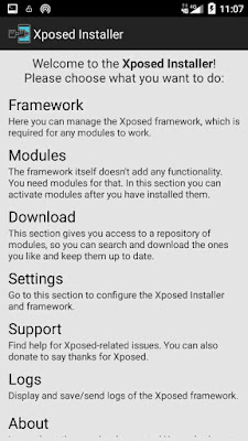 Cara Install Xposed Framework Untuk ROM based 5.1.1