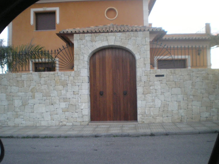 muros de piedra natural