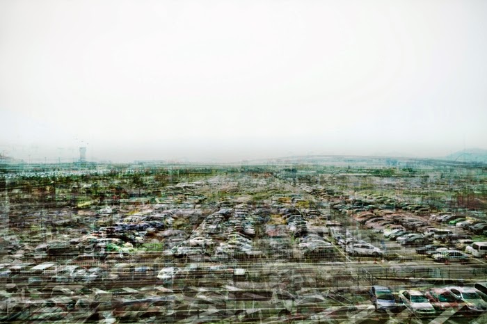 ©Takatoshi Masuda - Beyond the Train window. Photography Multi-exposure landscape