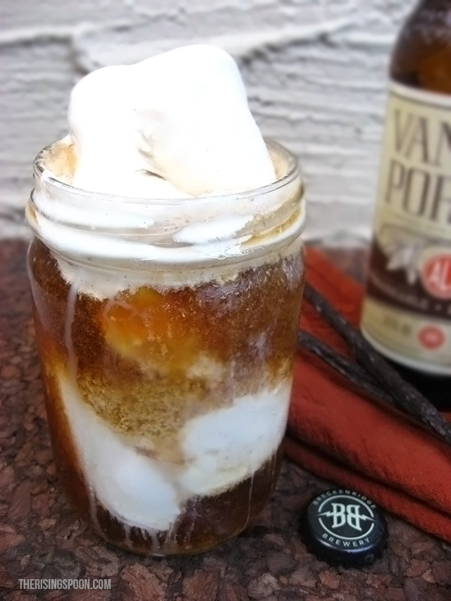 Vanilla Bean & Bourbon Beer Float Recipe