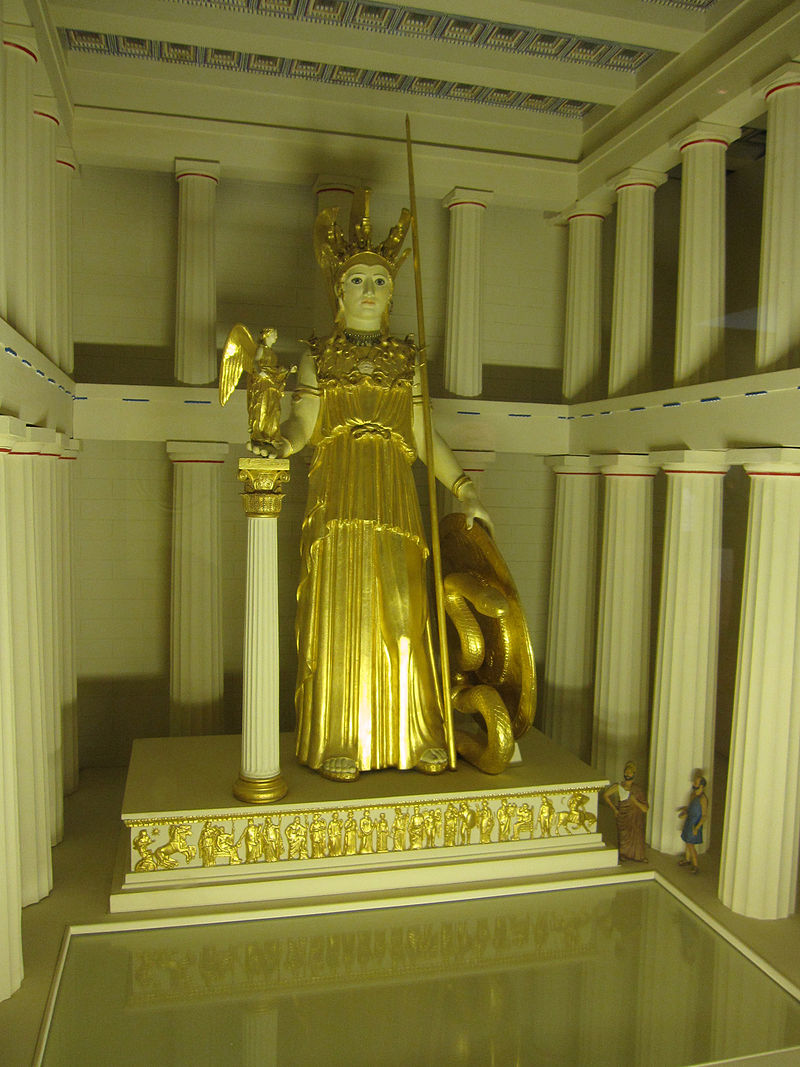 3.-Réplica de Palas Atenea Partenos
