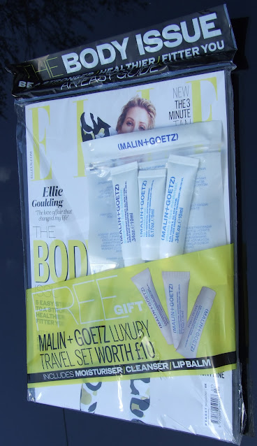 july 2015 magazine freebies red, instyle, glamour, marie claire, elemis, ren, nails inc, malin + goetz 