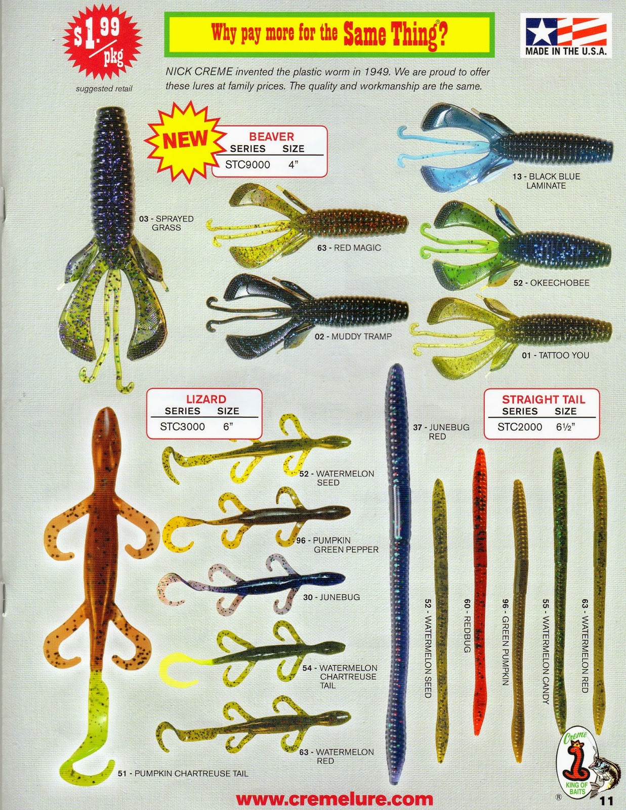 Derek Herring Fishing Creme Lure Company Since 1949!