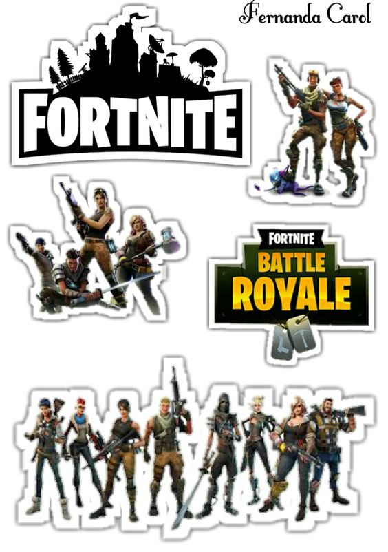 Fortnite Free Printable Cake Toppers Oh My Fiesta For Geeks