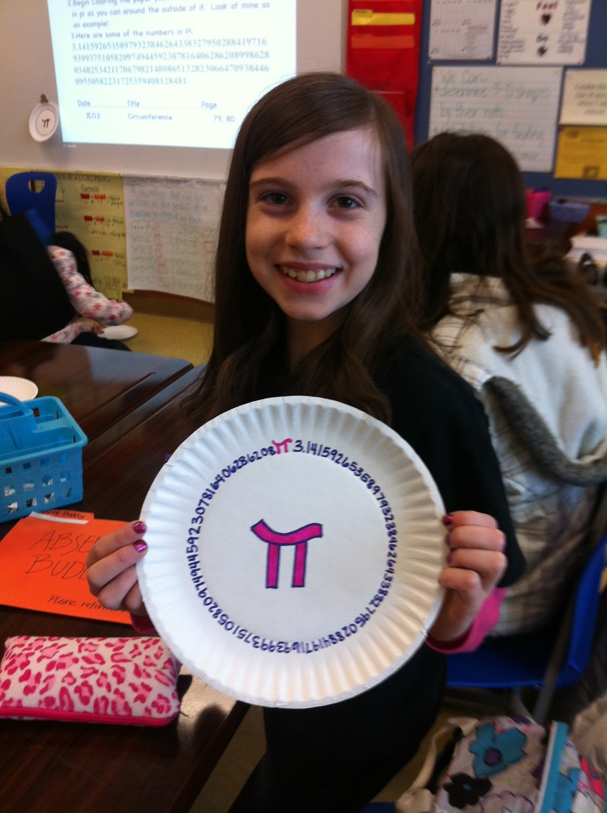 Ms. McHugh's Corner Where Mathletes Come to Train Pi Day!