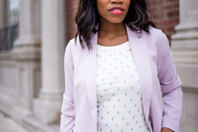 How to Wear a Pastel Suit for Spring, Toronto Blogger