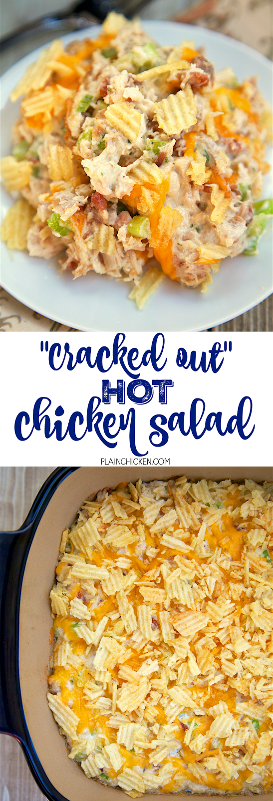 Cracked Out Hot Chicken Salad Plain Chicken®