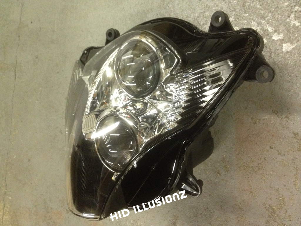 HID ILLUSIONZ Suzuki GSXR 600 Morimoto H1 GTIR Sports Bike HID
