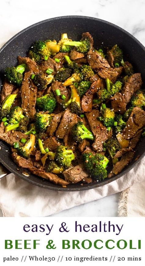 Paleo Beef & Broccoli Stir Fry