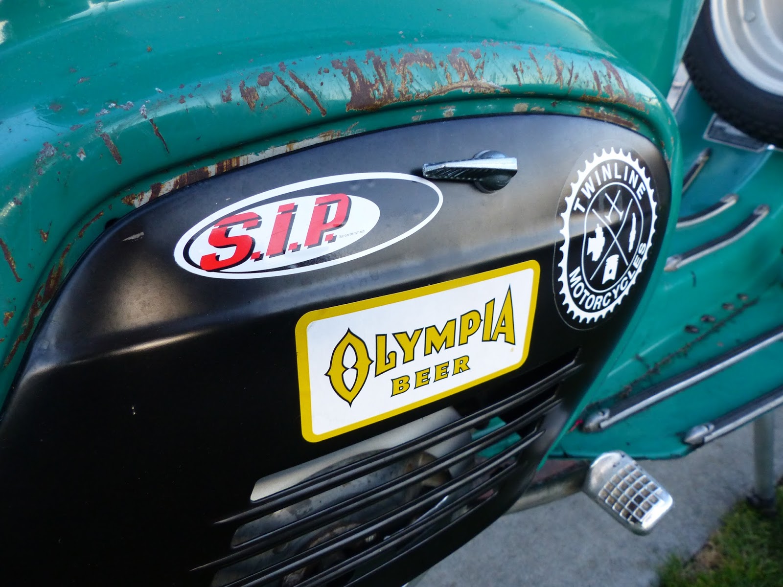 OldMotoDude Vespa 90 Scooter spotted in Seattle, Wa.