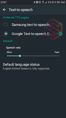 Konfigurasi Pengaturan Aplikasi Text-to-Speech Konfigurasi Pengaturan Aplikasi Text-to-Speech