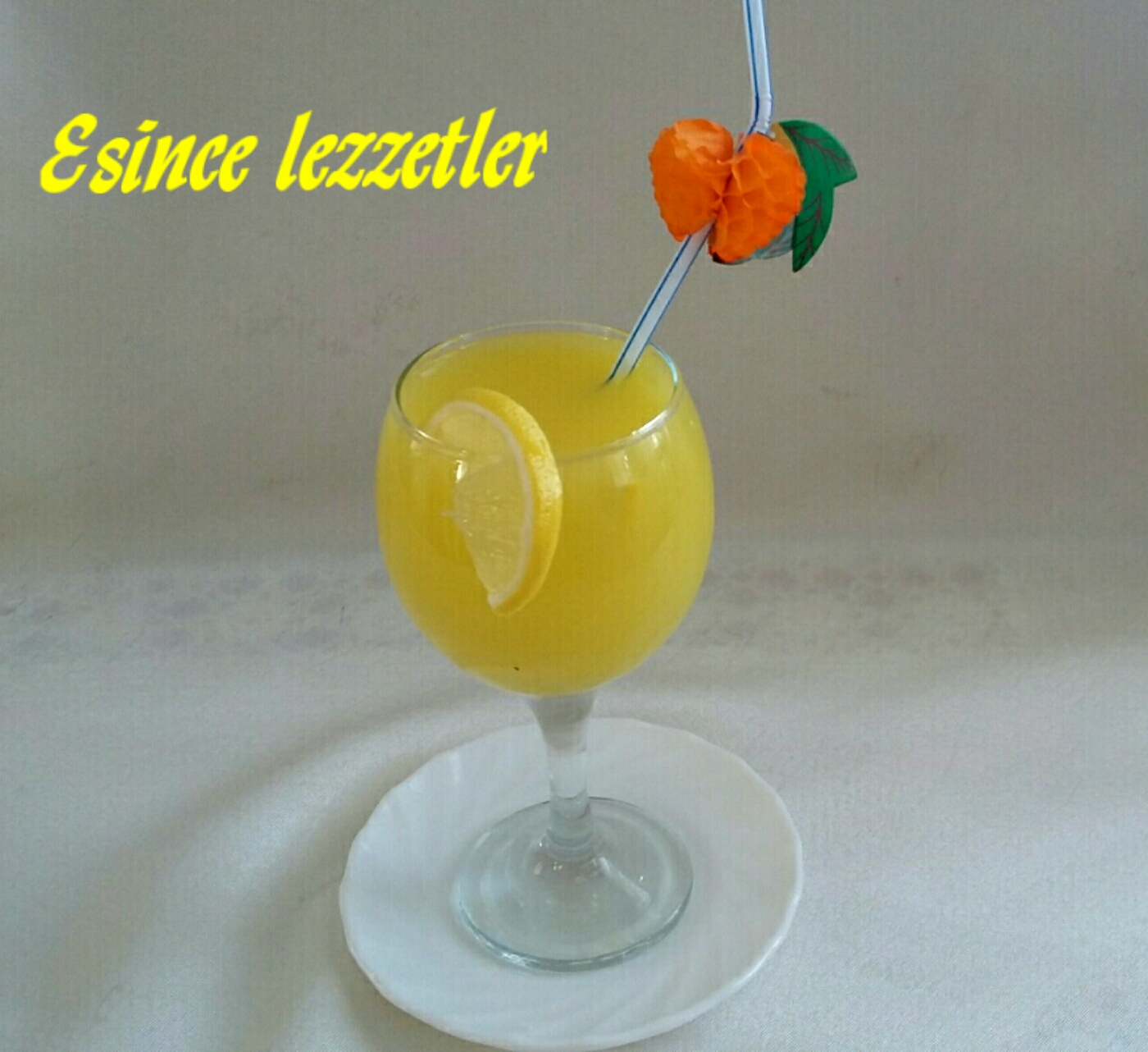 EV YAPIMI LİMONATA ESİNCE LEZZETLER