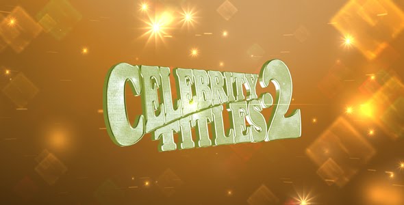 VideoHive Celebrity Titles 2