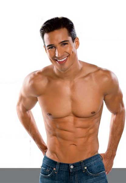 thingamajig: It's Mario Lopez shirtless!