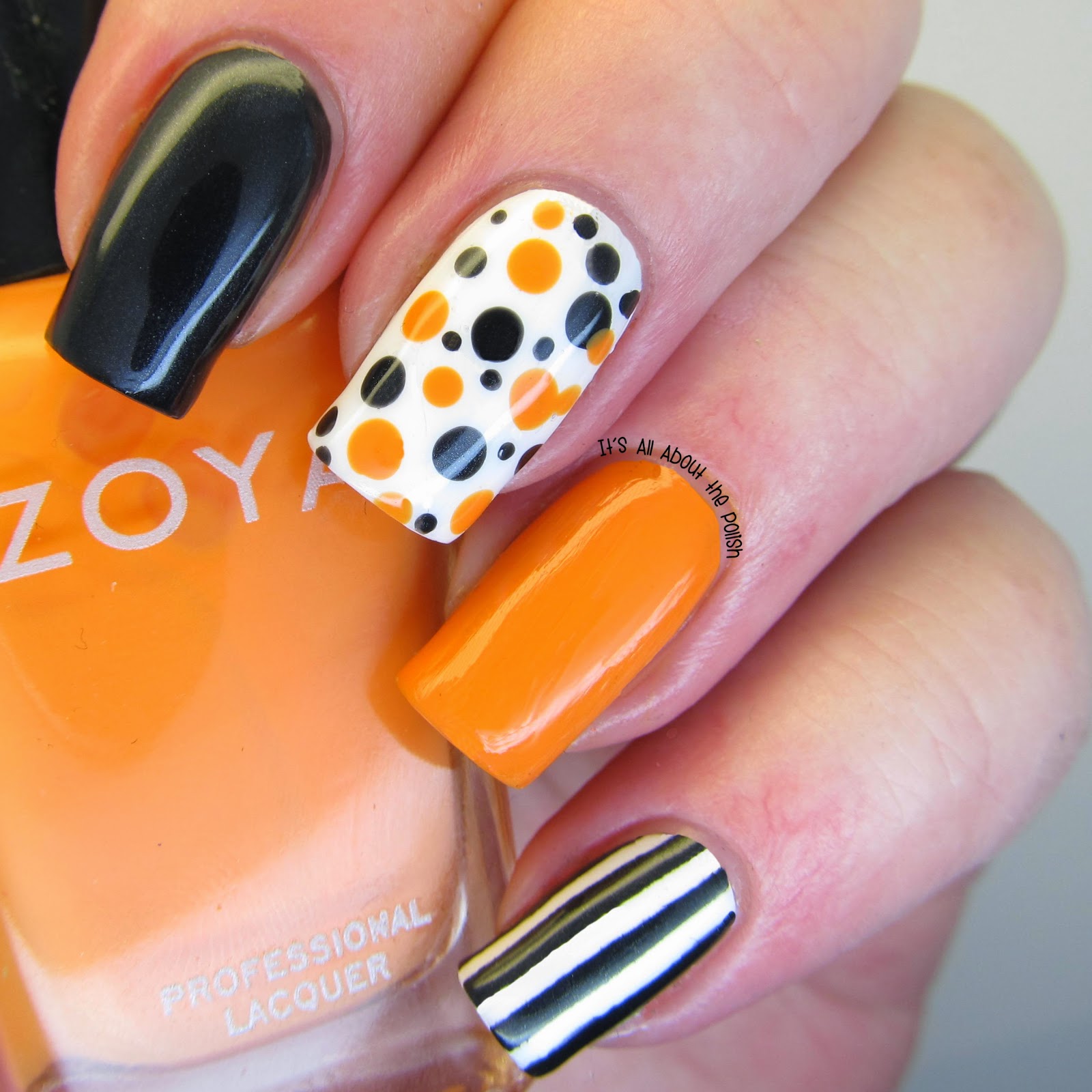 It's all about the polish: AN Monday - theme - black and orange