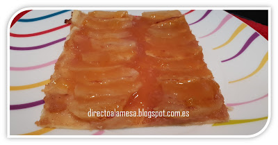 Tarta De Manzana En Hojaldre Y Con Compota
