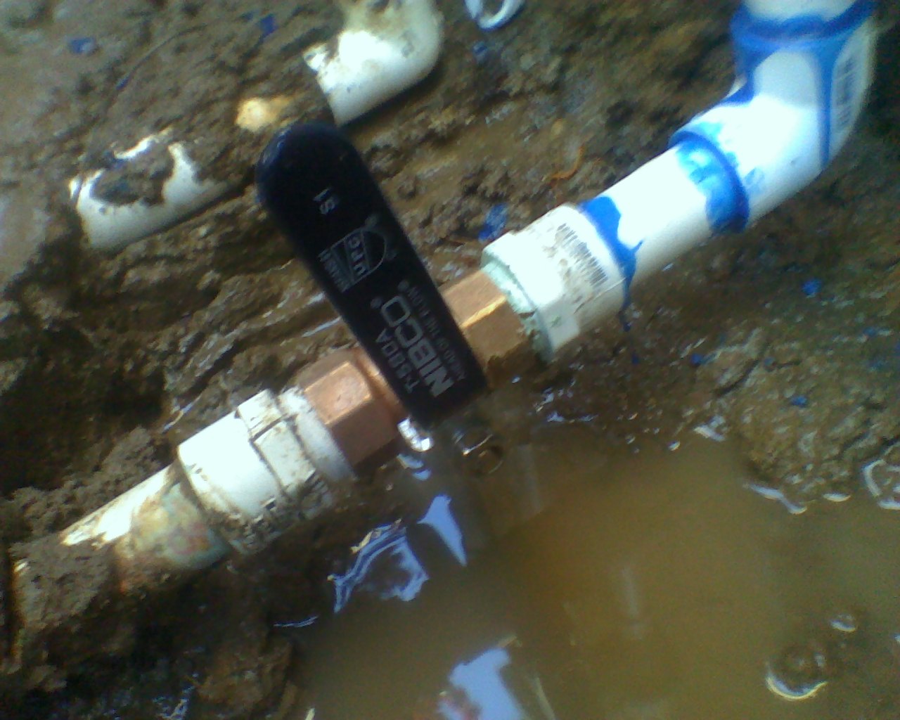 101Sprinklers Install new ball valve(shut off valve), Moorpark,Ca