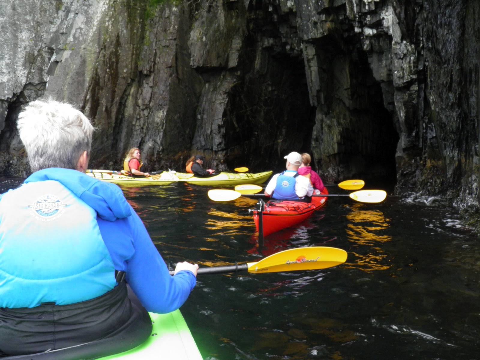 Handcrafted in Clay Sea kayaking in Cape Broyle, Newfoundland