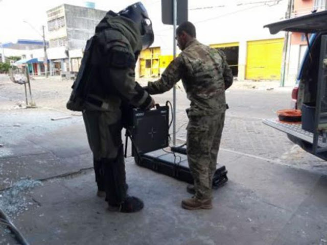 Mais de 30 kg de explosivos são neutralizados após ataque em Eunápolis