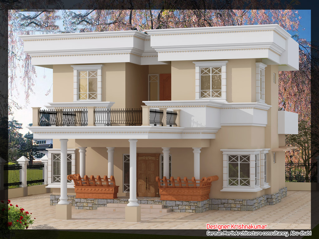 Simple Front Elevation House