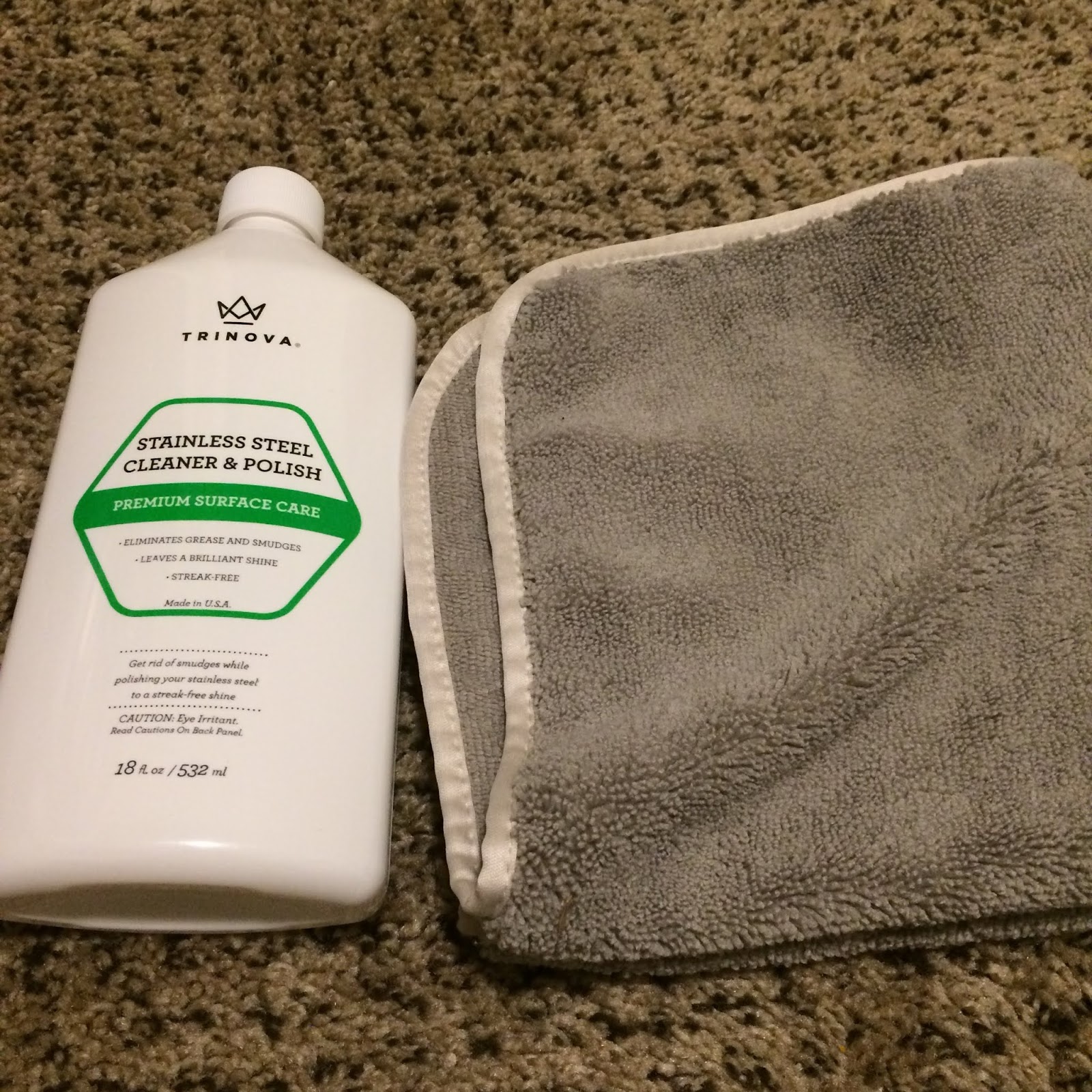 Amazon Reviews TriNova Stainless Steel Cleaner and Polish