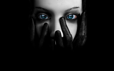 Blue Eyes Dark Lady HD Wallpaper