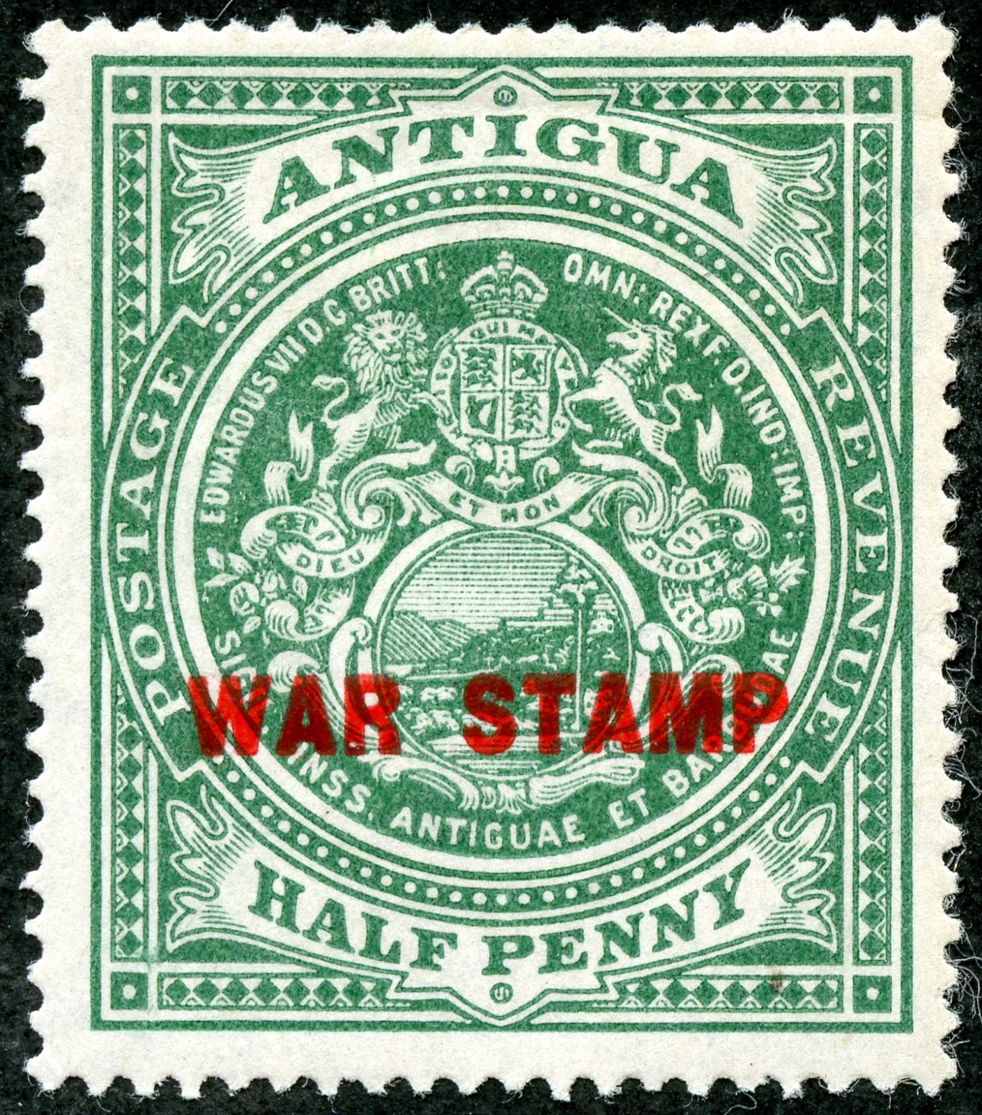 Big Blue 18401940 Antigua A closer look at the stamps and issues