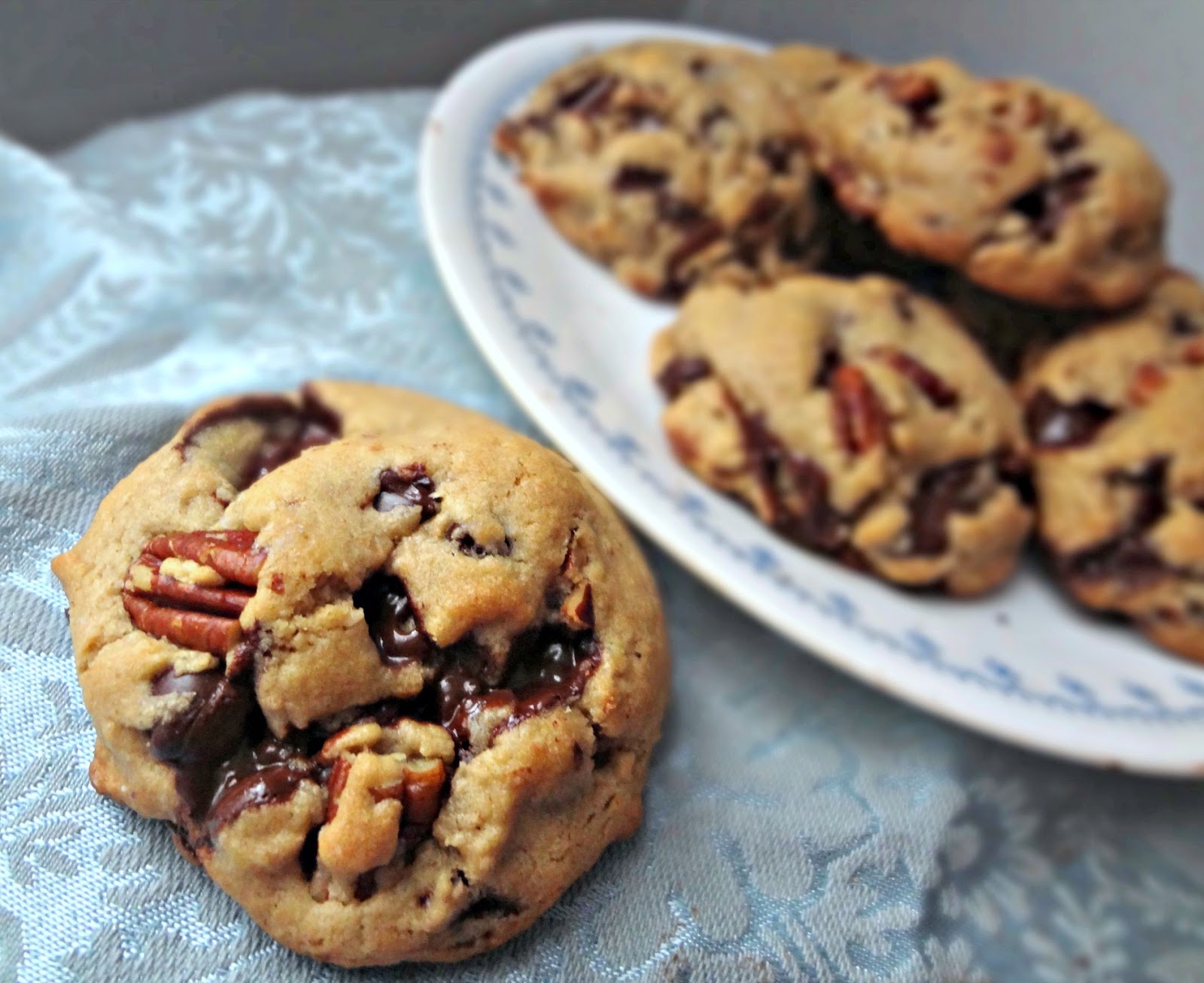 The Cooking Actress Brown Butter Dark Chocolate and Toasted Pecan Cookies