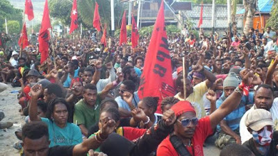 KNPB Tetap Turun Jalan Meski Polda Papua Tak Menerbitkan STTP