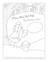 When Blue Met Egg Coloring Sheet