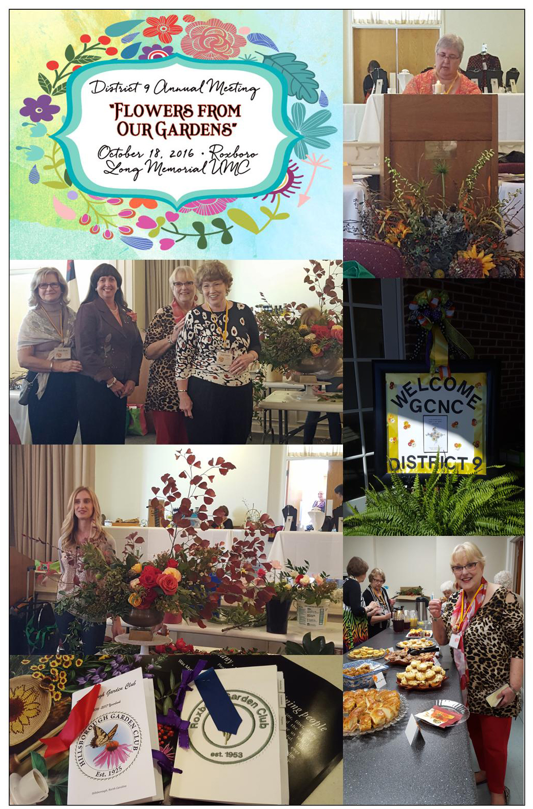 Durham Council of Garden Clubs October 2016