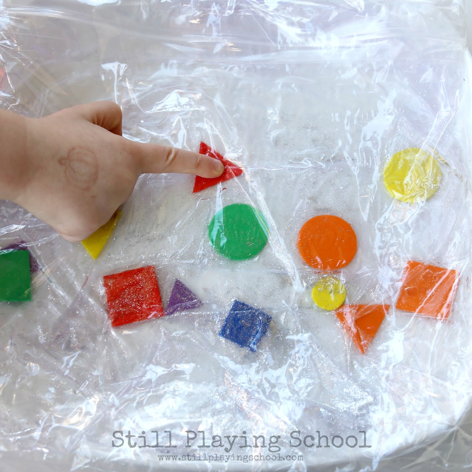 Sensory Bags at the Window | Sensory bags, Infant activities, Science  activities