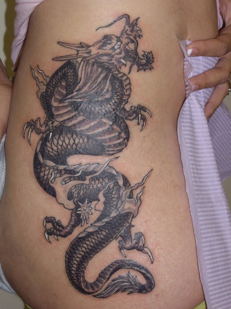Dragon tattoos are extremely popular, regardless of age or gender ...
