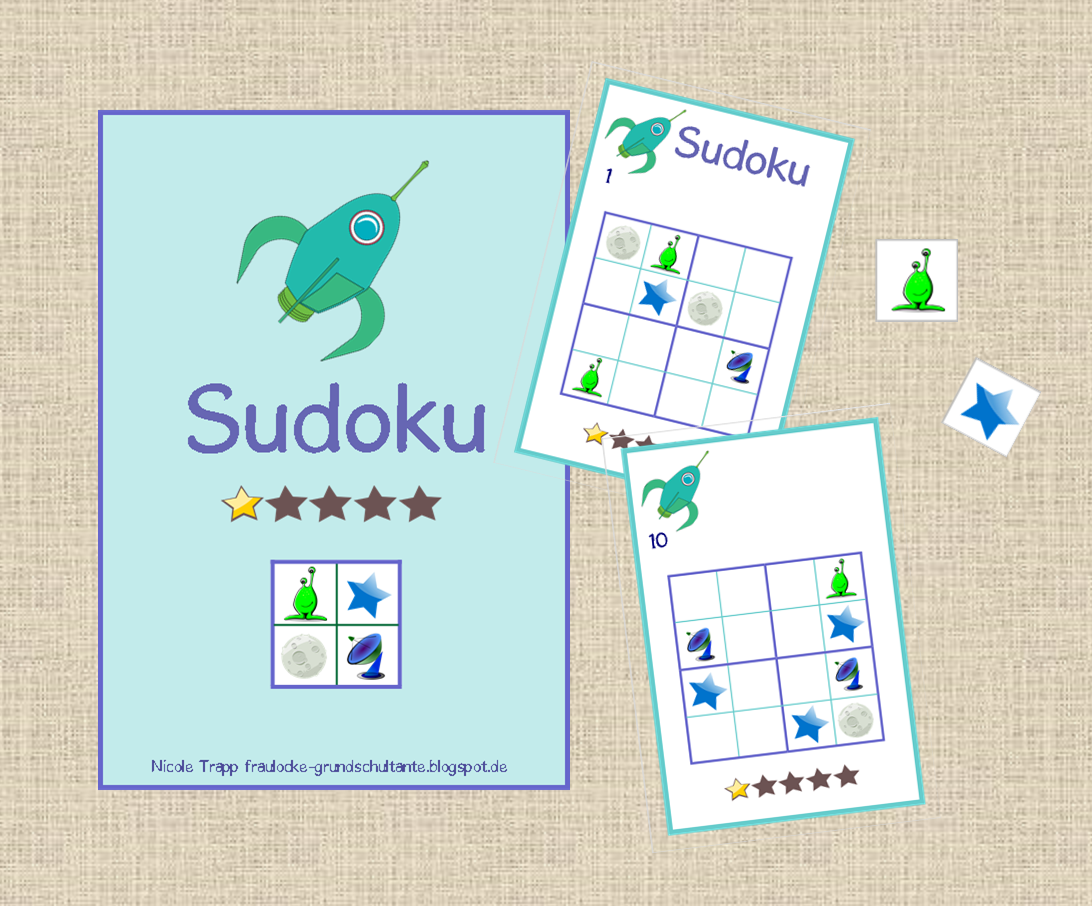Frau Locke: Leichte Sudokus für die Mathechecker