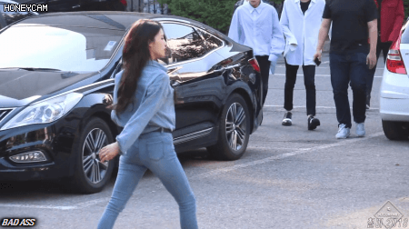 걸그룹 포토타임 전문가의 흔한 출근길 풍경.jpgif | 인스티즈