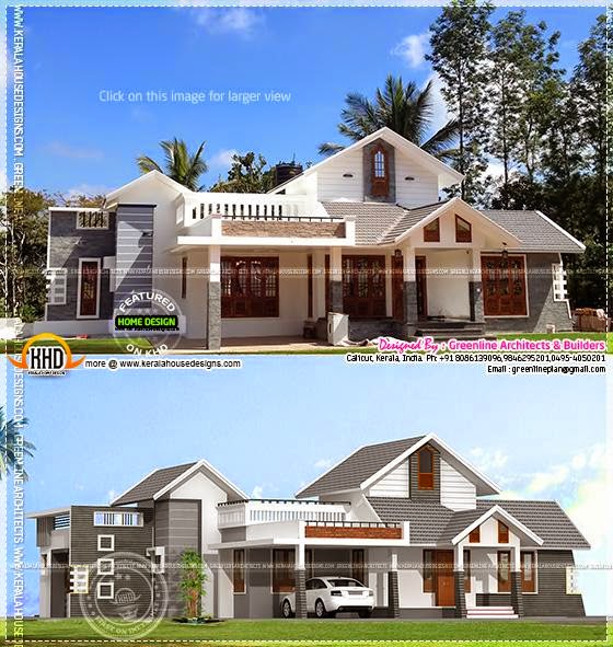 House rendering to reality