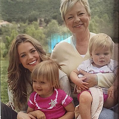 Denise Richards with her mother Joni, who died in 2007, and children Denise Richards with her mother Joni, who died in 2007, and children