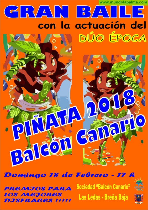 BALCÓN CANARIO: Baile de Piñata