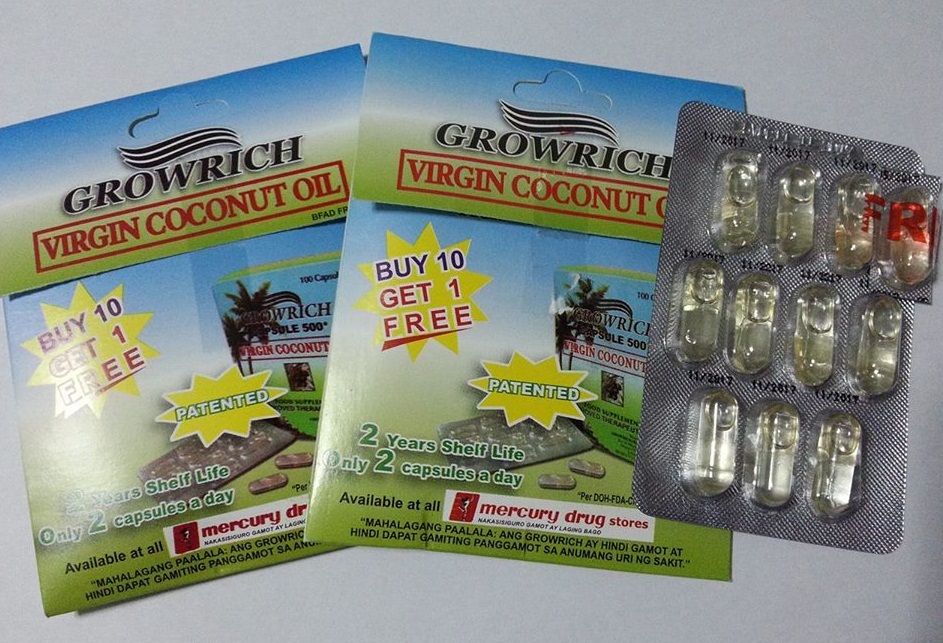 Techie Mom in the Kitchen GROWRICH VCO PURE VIRGIN COCONUT OIL IN