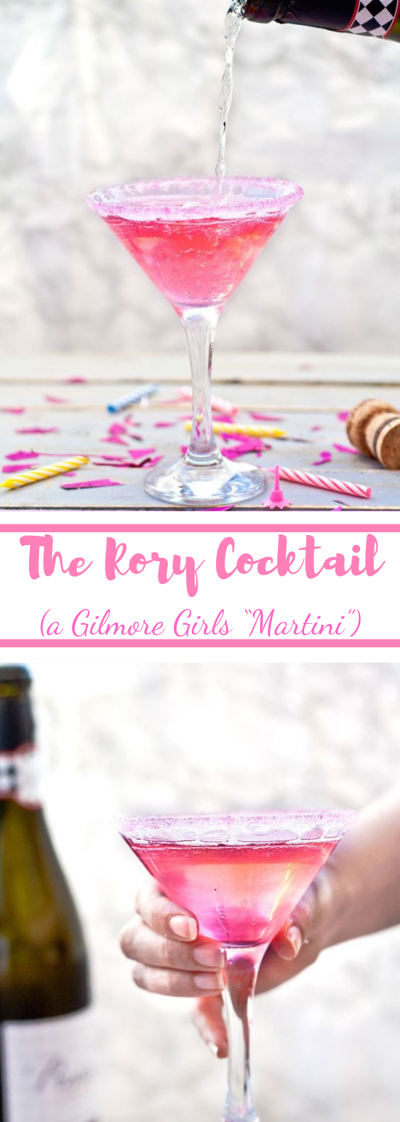The Rory Cocktail (a Gilmore Girls “Martini”) #cocktail #drinks