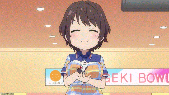 Joeschmo's Gears and Grounds: Omake Gif Anime - Bokutachi wa Benkyou ga  Dekinai - Episode 4 - Fumino Eats Potato Chip