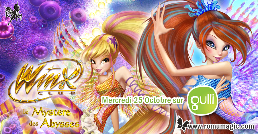 Winx Club Le Mystère Des Abysses Winx Club Le Mystère des Abysses mercredi 25 octobre sur Gulli - Winx