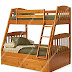 Wooden Stackable double bed for kids