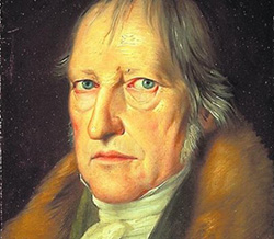 Picture of The German philosopher Georg Wilhelm Friedrich Hegel (1770-1831).