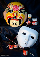 máscaras pintadas