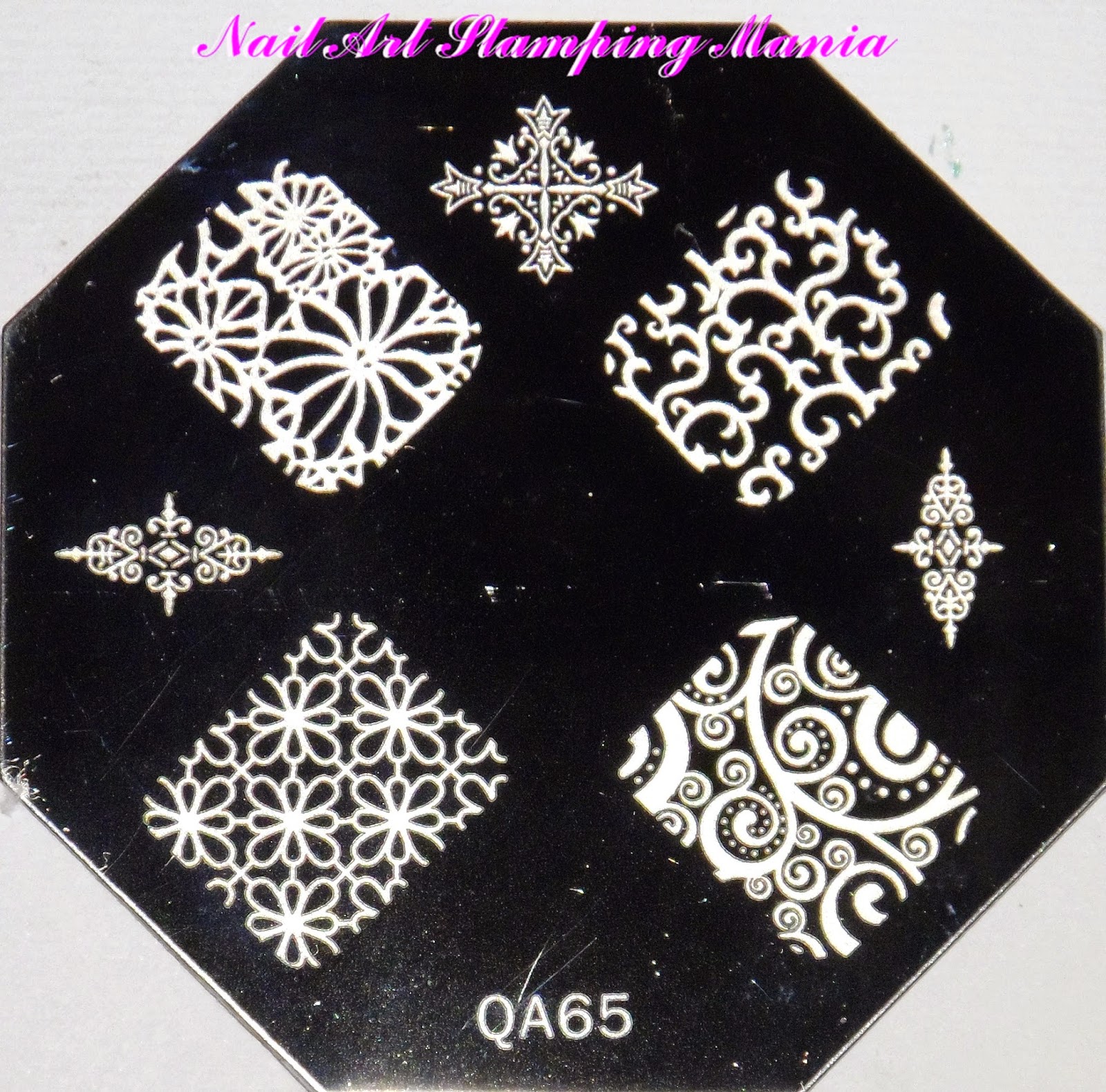 Nail Art Stamping Mania: Stamping With Foil And QA Plates